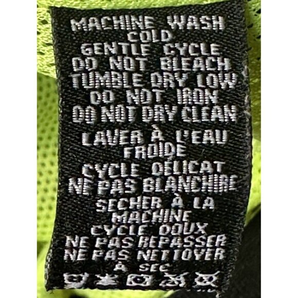 Element Mens Jacket Windbreaker Full Zip Mesh Lined Hooded Zip Pockets Black L - Picture 13 of 14